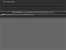Tablet Screenshot of nac-web.org